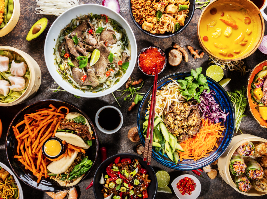 feast of food